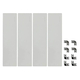 17.5" Square Clear Tempered Glass Wind Guard by Parts