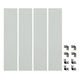 29.5" Square Clear Tempered Glass Wind Guard by Parts