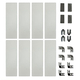 41.5" Square Clear Tempered Glass Wind Guard by Parts
