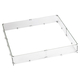 41.5" Square Clear Tempered Glass Wind Guard