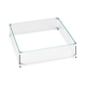 29.5" Square Clear Tempered Glass Wind Guard