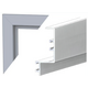 Custom Metal Company 44" x 30 1/2" Avaleria Fixed Size Masonry Fireplace Door Overlap Fit | Avaleria-A8 Avaleria Frame Detail