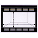 Golden Blount 36" x 21 3/4" FMI Eliminator 36E Glass And Track Prefab Zero Clearance Fireplace Door | G&T-B39 Where To Take Measurements