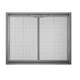 Hearth Craft Essentials 42 1/16" x 21 1/2" Rainbow Zero Clearance Fireplace Door Fits 42 1/16" W x 21 1/2" H Openings | Rainbow-B4 Rainbox ZC Fireplace Door in Natural Iron With Gate Mesh Door