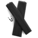 24" Wide x 29 1/2" High Black Panels 3/16" Weave Fireplace Screen Set For Openings 30" To 40" Wide | S2429MM