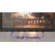 36" x 29 1/2" Textured Black Savannah Masonry Fireplace Door | Savannah-B2+B7 Savannah Masonry Fireplace Door - Bottom Draft Assembly