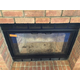 28 7/8" x 23" Brite Black Finish Nightwell Zero Clearance Fireplace Door Fits 28 7/8" W x 23" H Openings | Nightwell-B23