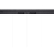 Design Specialties 36" x 21 15/16" Stiletto Zero Clearance Fireplace Door Inside Fit Fits 36" W x 21 15/16" H Openings | Stiletto-B11 Stiletto ZC Fireplace Door Handle Detail