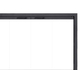 Design Specialties 36" x 21 15/16" Stiletto Zero Clearance Fireplace Door Inside Fit Fits 36" W x 21 15/16" H Openings | Stiletto-B11 Stiletto ZC Fireplace Door Top Right Corner Detail