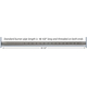 Dante 24" Universal Natural Gas Log Lighter With Cast Iron Mixing Chamber 24" Log Lighter Pipe Length