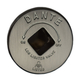 Dante Satin Nickel Floor Plate For 1/2 Inch Valve Thread | FP.GV.SN