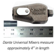 Dante 24" Universal Natural Gas Log Lighter With Cast Iron Mixing Chamber Universal Head Size