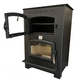 Homesteader Cook Stove And Oven With Oven Door Open