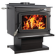 Large Wood Stove On Pedestal | Heats 2500 Sq Ft