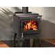 Medium Wood Stove On Legs | Heats 2200 Sq Ft Installed On Tiles