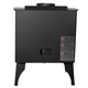 Small Wood Stove On Legs | Heats 1800 Sq Ft Back Side